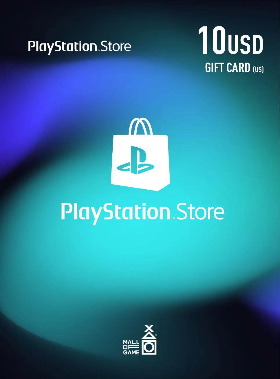 PlayStation™Store USD10 Gift Cards (US)